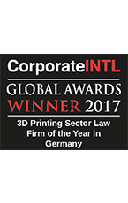 3D Printing Sector - Law Firm of the Year in Germany